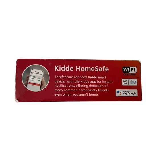 Kidde 1-Pack 60WLDR-W Battery Smart Water Leak Detector & Freeze Alarm W/WiFi - Picture 2 of 6